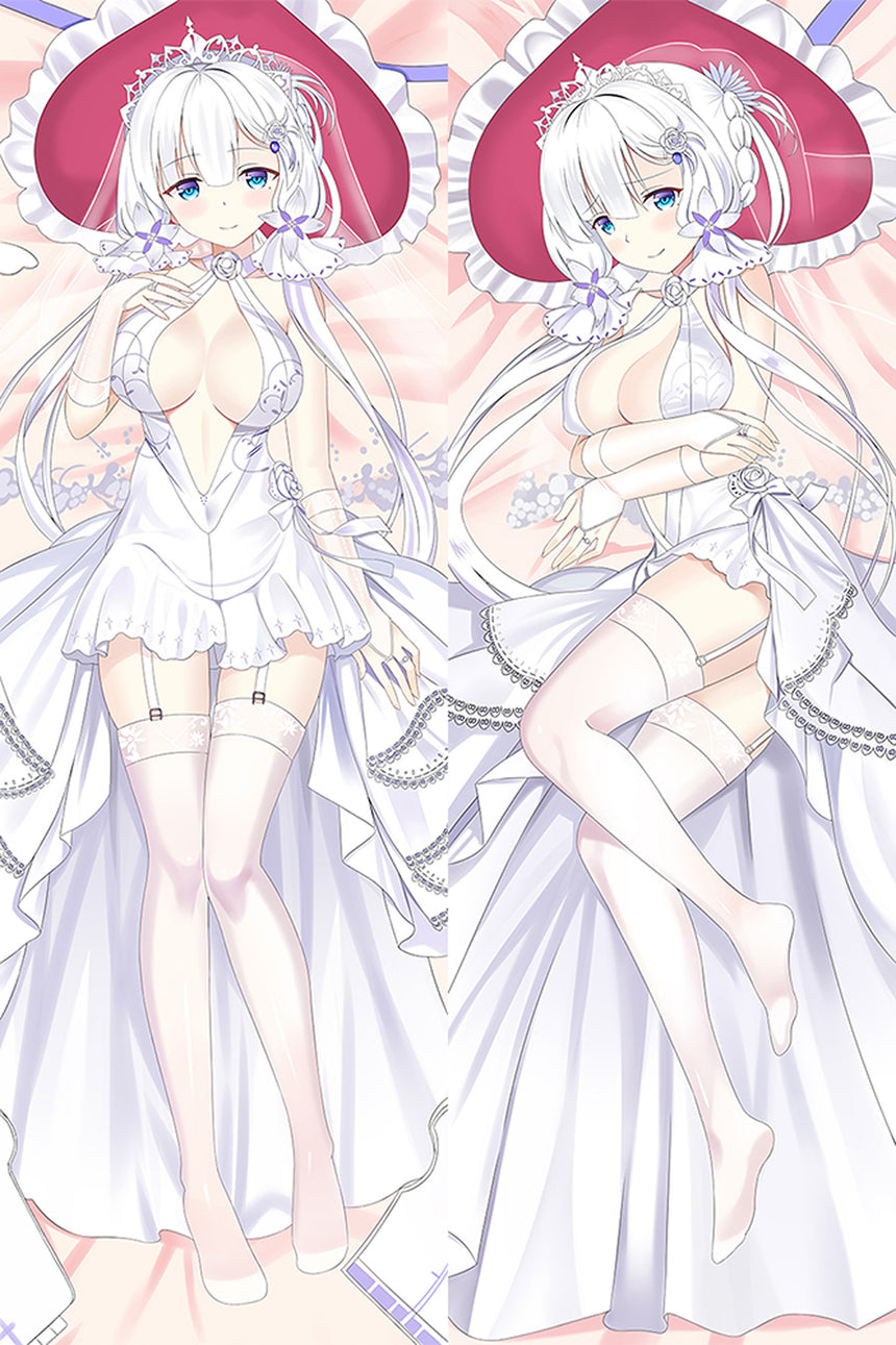 Illustrious Witte Bruid Dakimakura