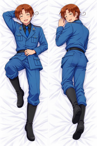 Italy Blauw Uniform Dakimakura