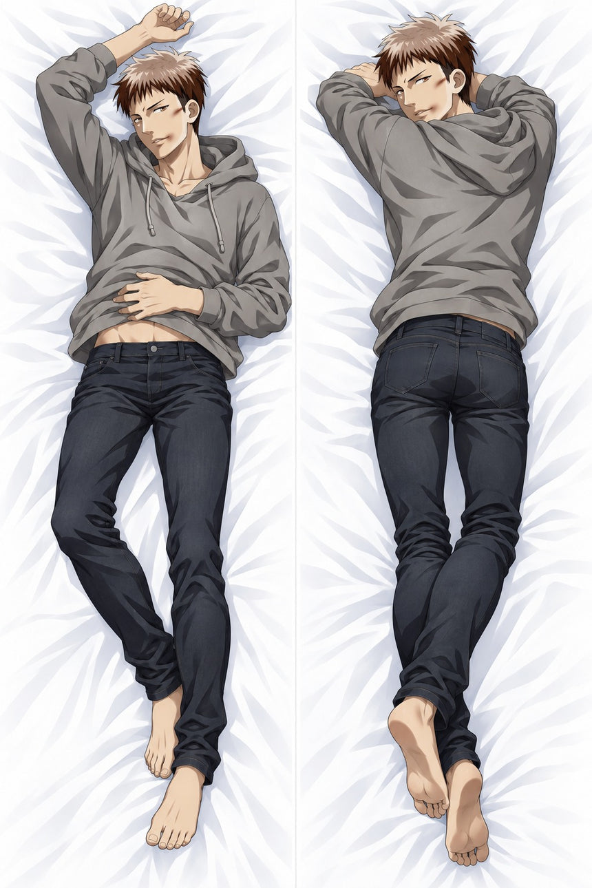 Jean Kirstein Casual Hoodie Body Pillow