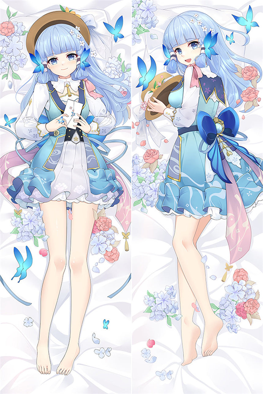Kamisato Ayaka Lentebloesemjurk Dakimakura