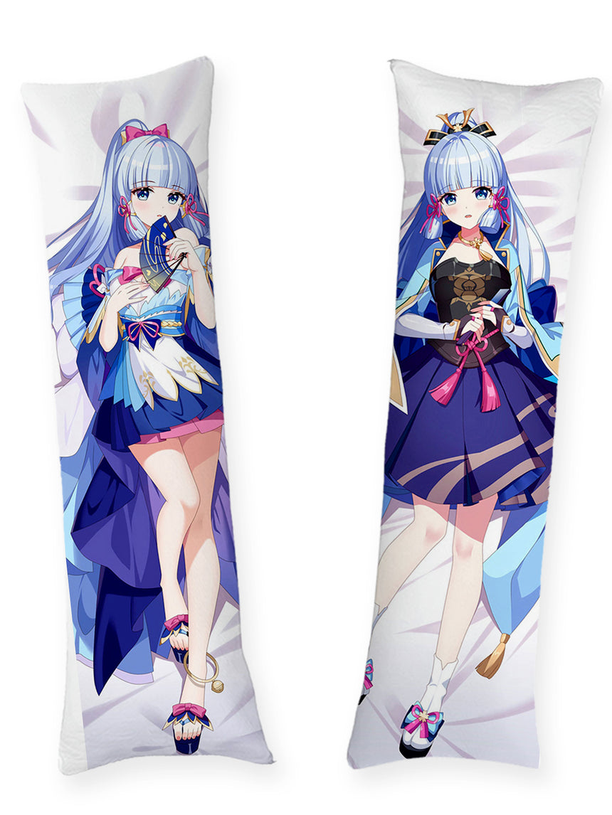Kamisato Ayaka Blauwe Kimono Dakimakura