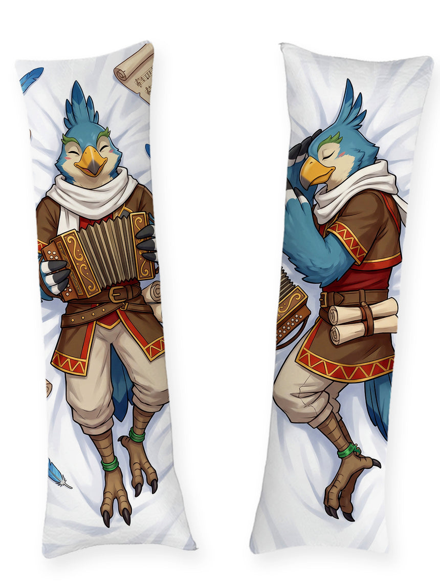 Kass Zelda Rito Bard Accordeon Dakimakura