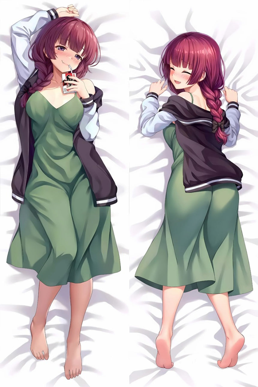 Kikuri Hiroi Groene Jurk Dakimakura