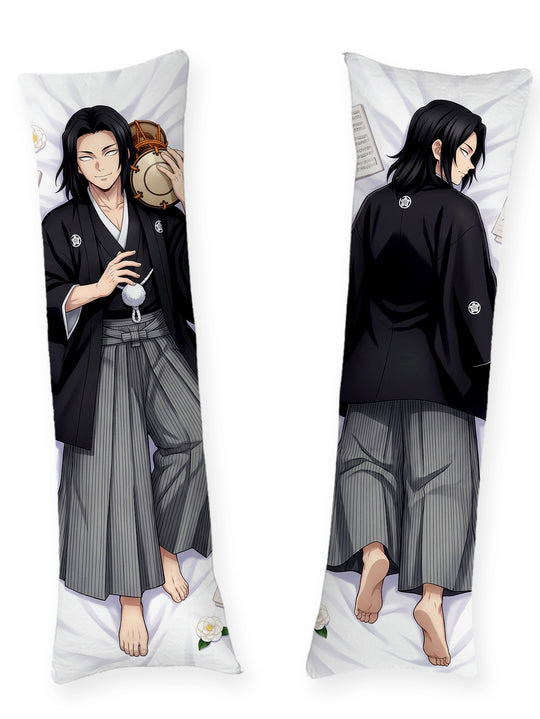 Kyogai Menselijke Tsuzumi Speler Formele Kimono Dakimakura