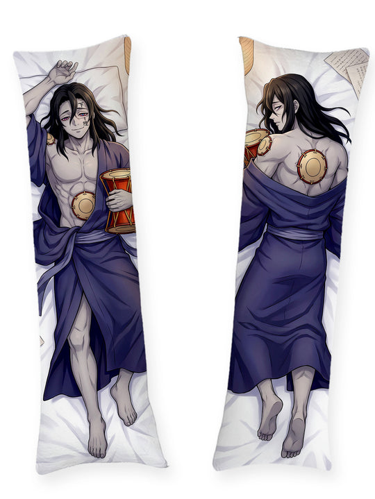 Kyogai Losse Indigo Yukata Dakimakura