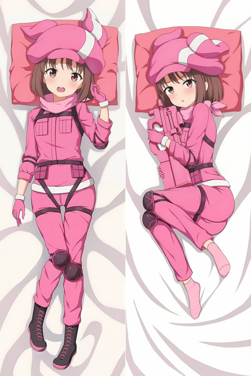 Llenn Roze Gevechtspak Dakimakura
