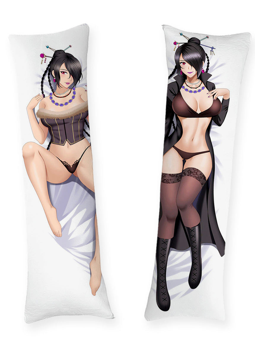 Lulu Zwart Korset Dakimakura