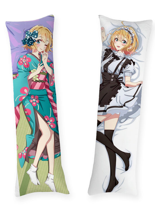 Mami Nanami Groenblauwe Kimono Dakimakura