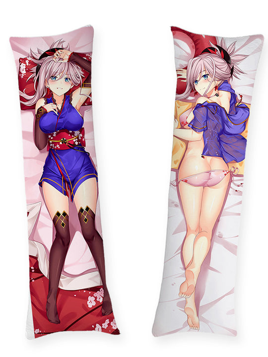 Miyamoto Musashi Blauwe Kimono Dakimakura