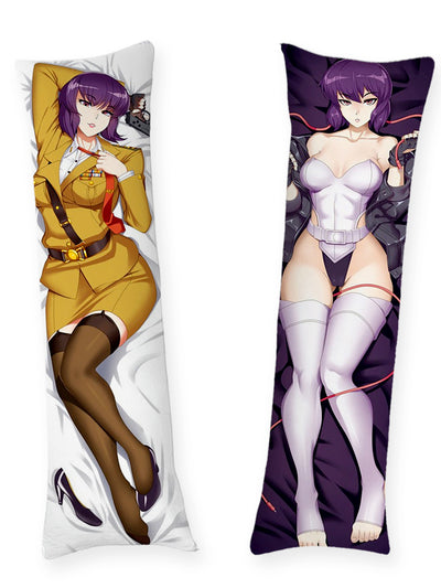 Motoko Kusanagi Uniform en Wit Turnpakje Dakimakura