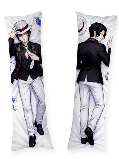 Muzan Asakusa Witte Fedora Kostuum Dakimakura
