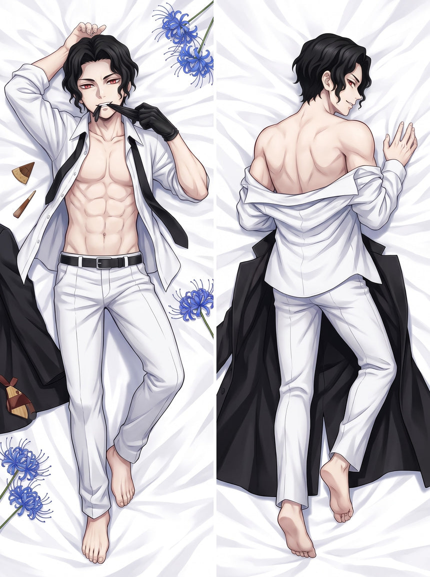 Muzan Losse Stropdas Wit Pak Dakimakura