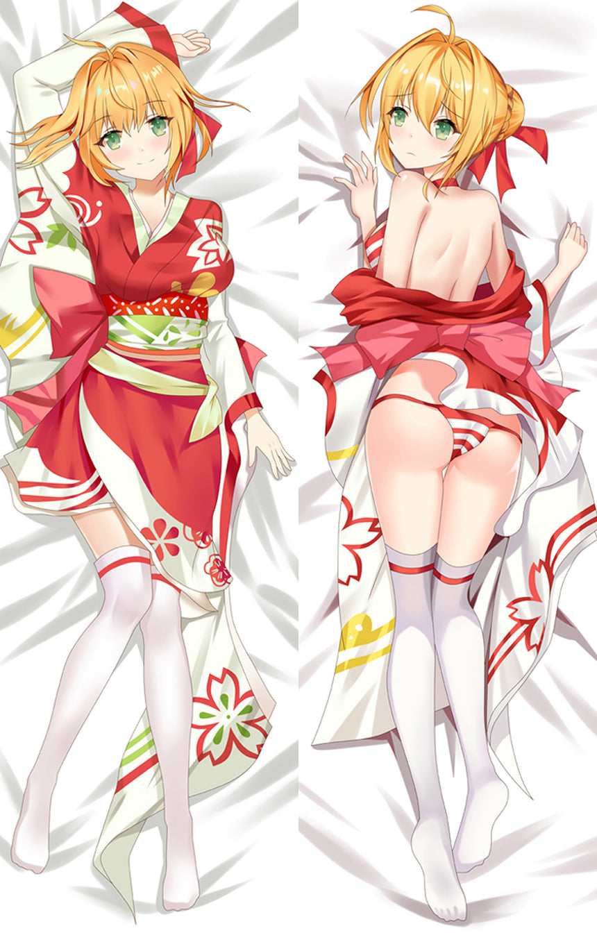 Nero Claudius Bloemenkimono Dakimakura