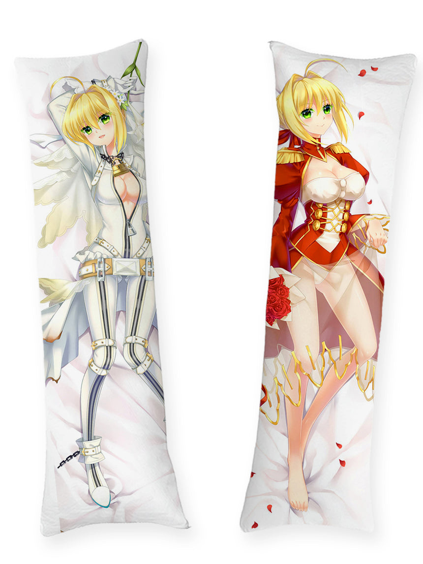 Nero Claudius Bruid en Rode Jurk Dakimakura
