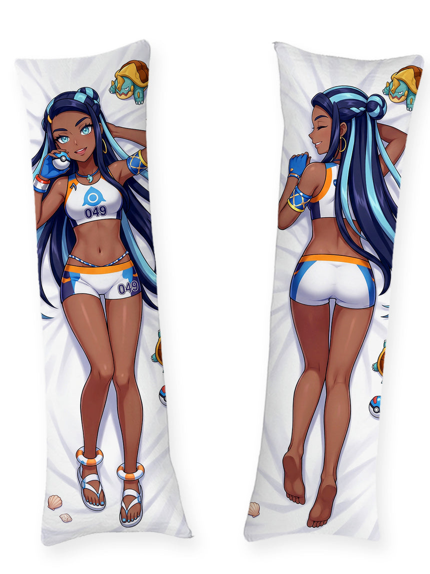 Nessa Pokemon Watergym Uniform Dakimakura