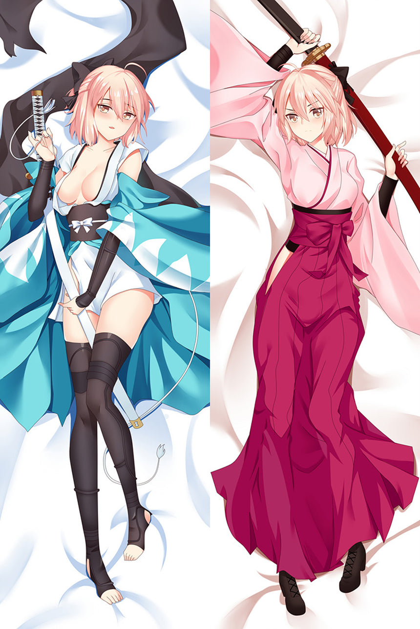 Okita Souji Sakura Hakama Dakimakura