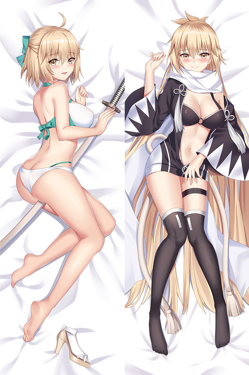 Okita Souji Groene Bikini Dakimakura
