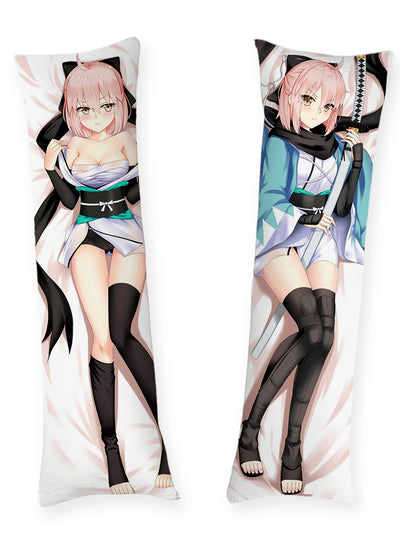 Okita Souji Zwarte Sjaal Dakimakura
