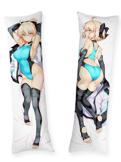 Okita Souji Blauw Badpak Dakimakura