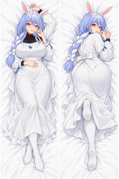 Pekora's Mom Witte Schortjurk Dakimakura