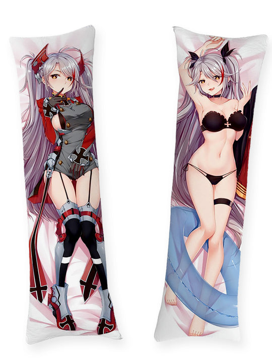 Prinz Eugen Uniform met Jarretels en Zwemband Dakimakura
