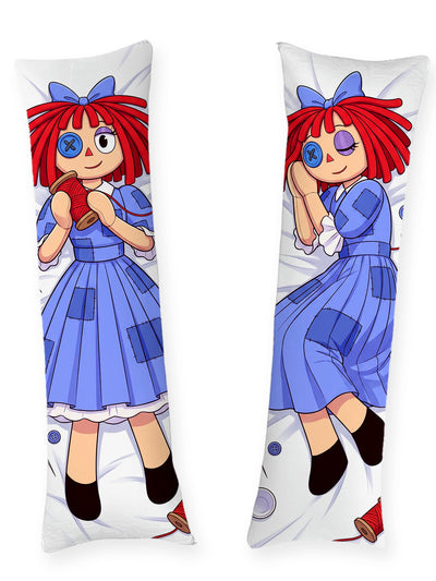 Ragatha Patchwork Blauwe Jurk Dakimakura
