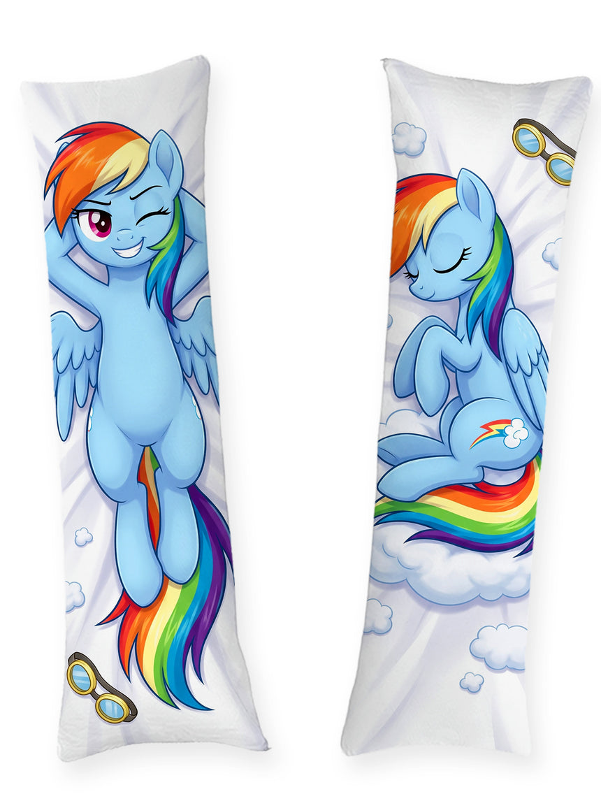 Rainbow Dash Lui Wolkendutje Dakimakura