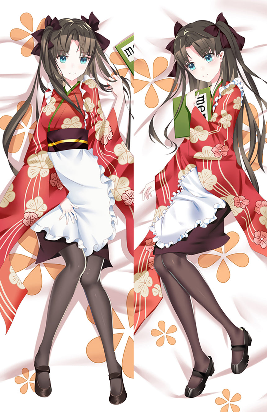 Rin Tohsaka Rode Kimono Dakimakura