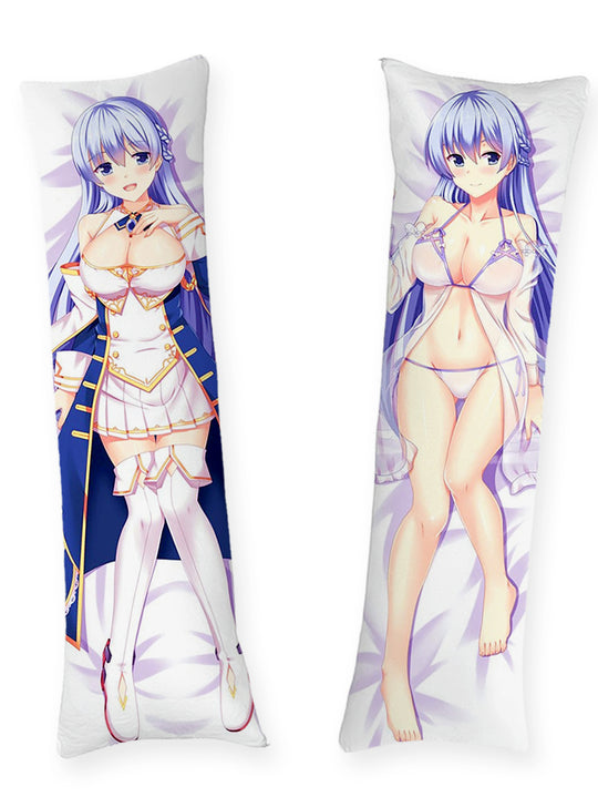 Rodney Blauwe Jas en Witte Bikini Dakimakura