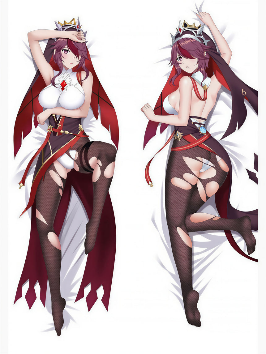 Rosaria Gescheurde Kleding Dakimakura 2