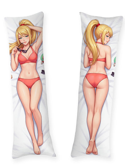 Samus Aran Koraal Bikini Pin Up Dakimakura