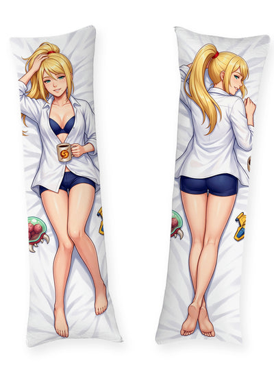 Samus Aran Vrije Dag Open Overhemd Dakimakura