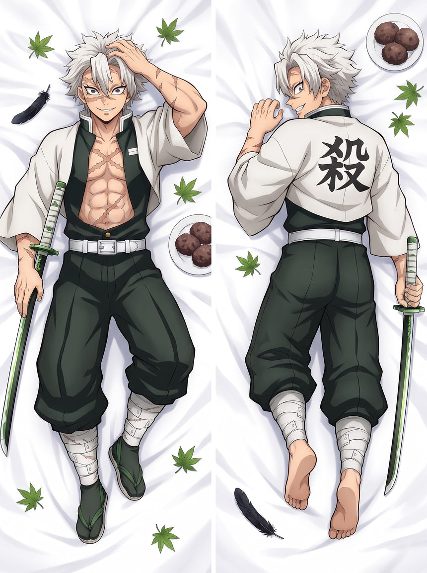 Sanemi Wind Hashira Open Uniform Dakimakura