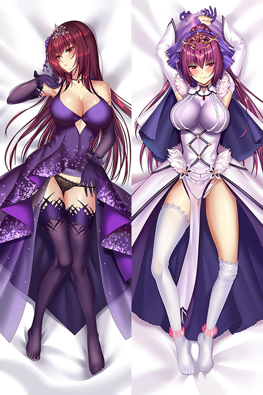 Scathach Witte Avondjurk Dakimakura