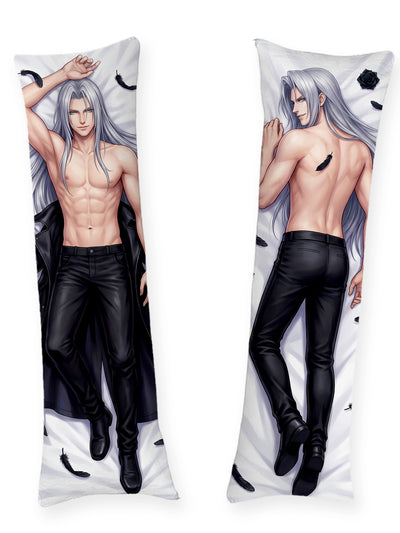 Sephiroth Topless Zwarte Veren Dakimakura