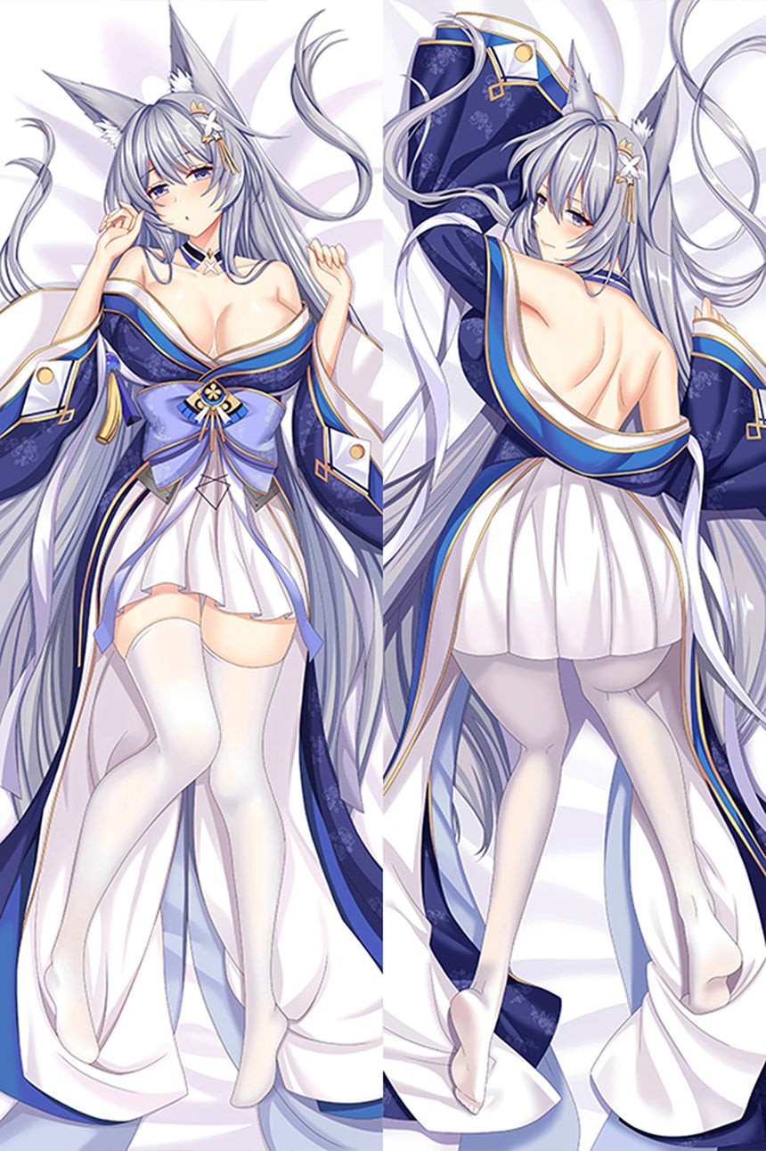 Shinano Zilvervos Gewaad Dakimakura