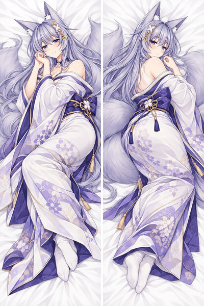 Shinano Zilvervos Kimono Dakimakura