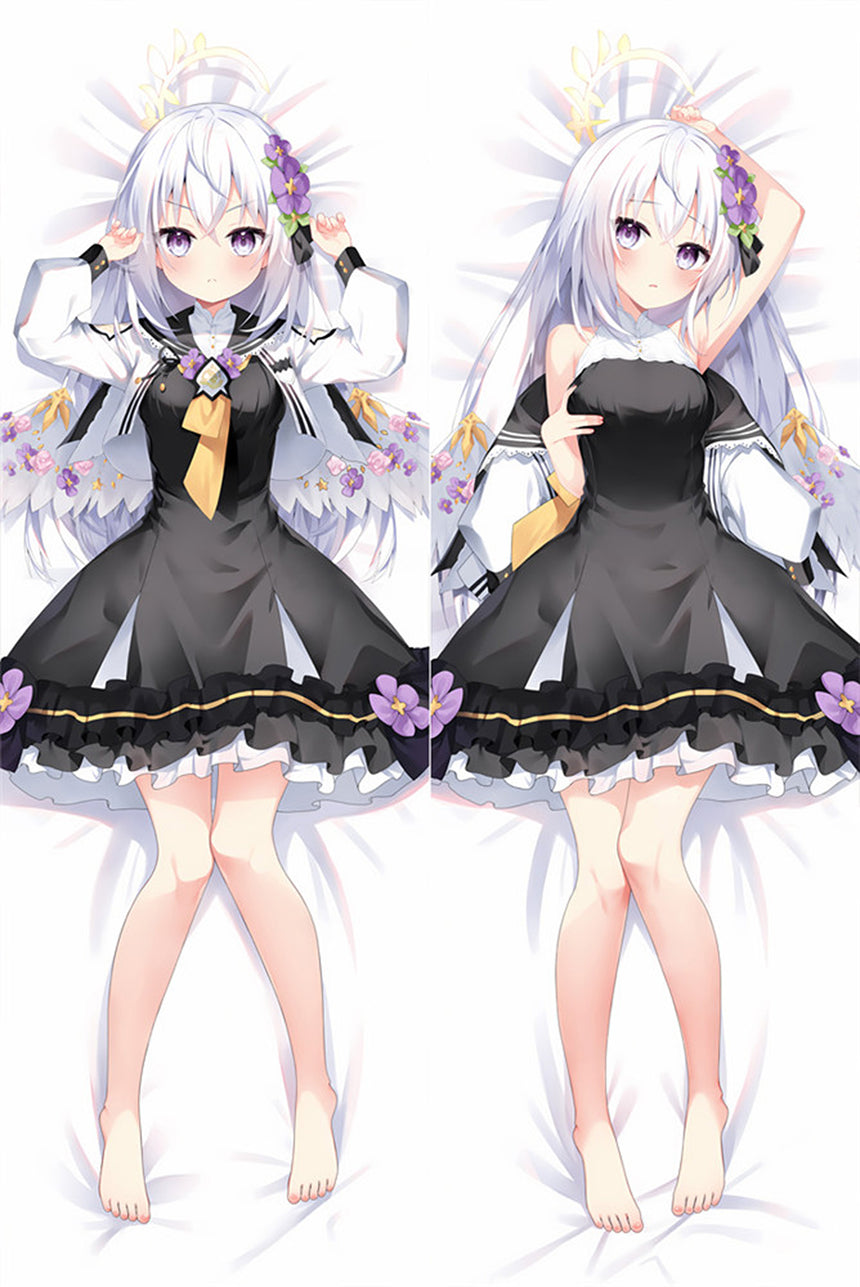 Shirasu Azusa Zwarte Jurk Dakimakura