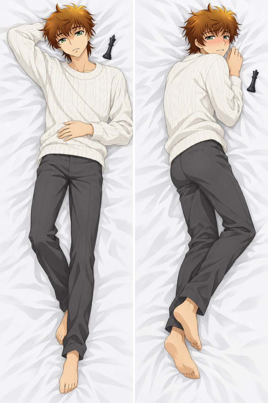 Suzaku White Sweater Body Pillow