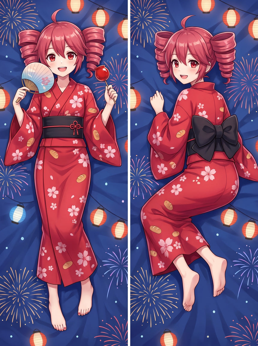 Kasane Teto Zomer Yukata Dakimakura