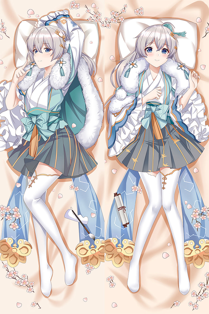 Theresa Apocalypse Groenblauwe Kimono Dakimakura