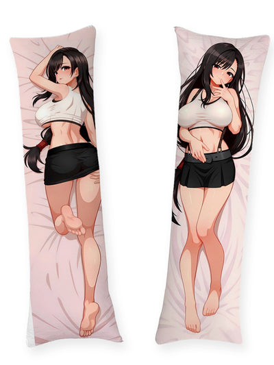 Tifa Lockhart Zwarte Rok Dakimakura