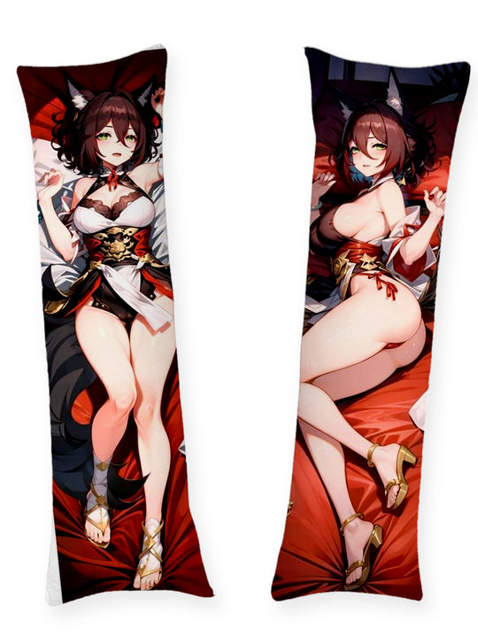 Tingyun Karmozijnrode Vosjurk Dakimakura