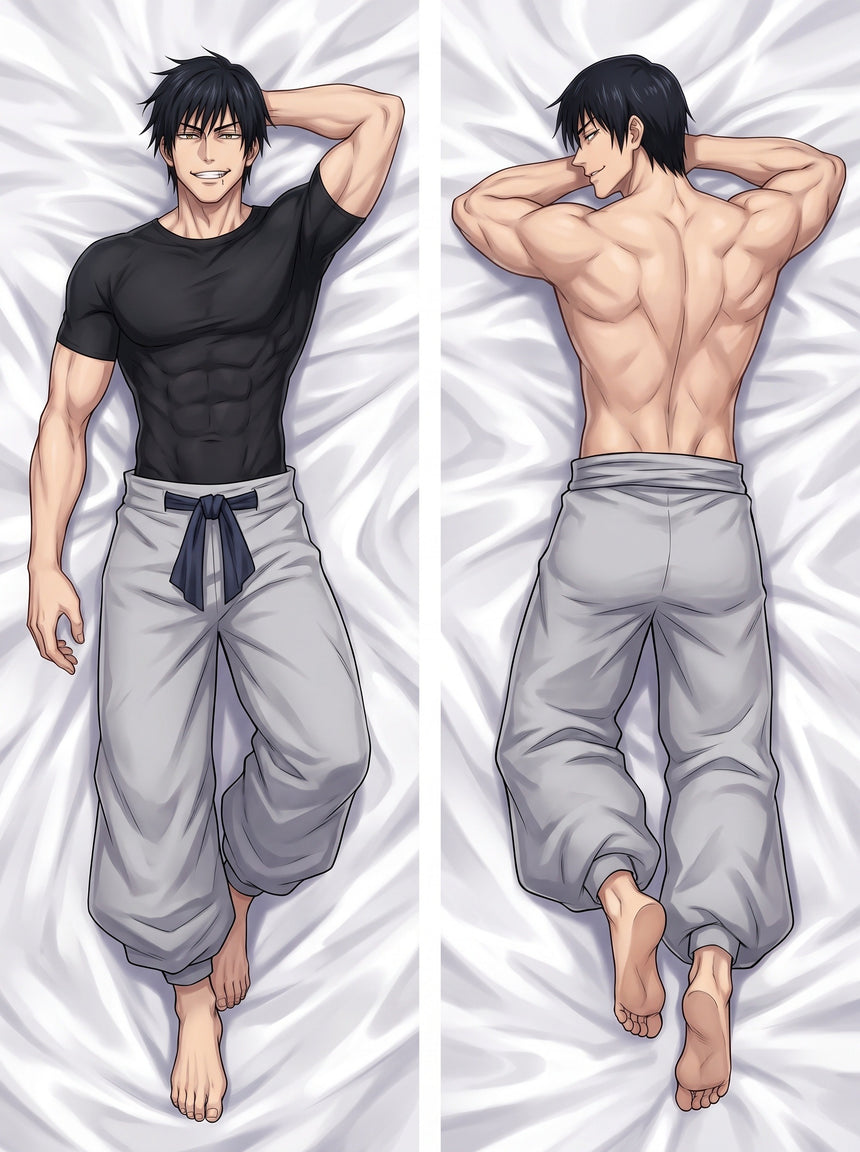 Toji Zwart Shirt Dakimakura