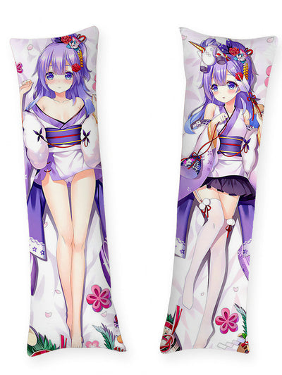 Unicorn Pruim en Sneeuw Dakimakura