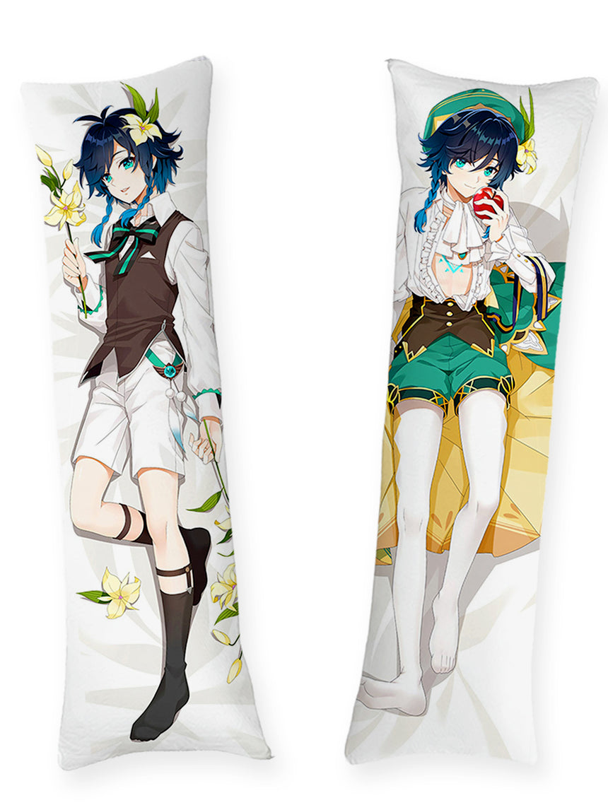 Venti Wit Overhemd en Lelies Dakimakura