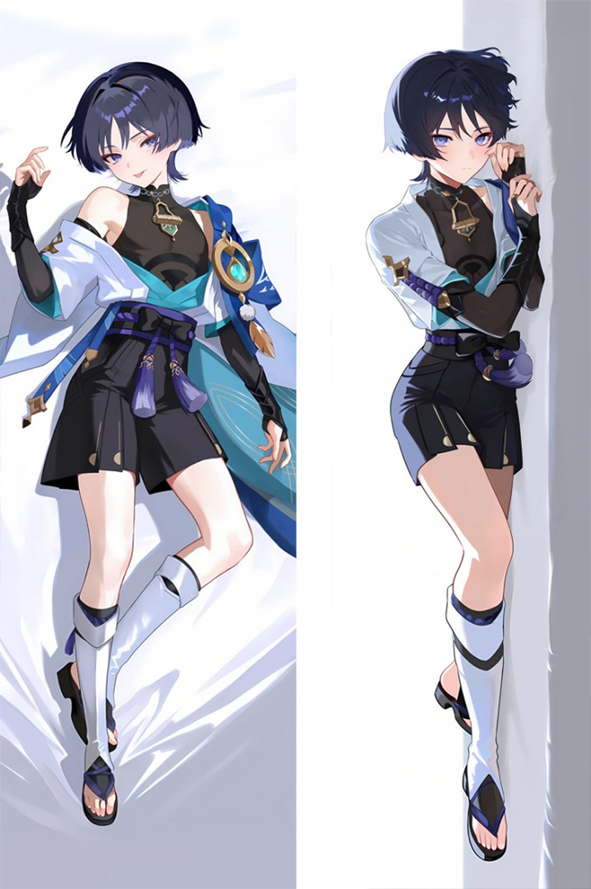 Wanderer Zwarte Outfit Dakimakura