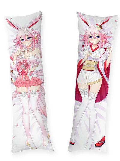 Yae Sakura Trouwjurk en Kimono Dakimakura