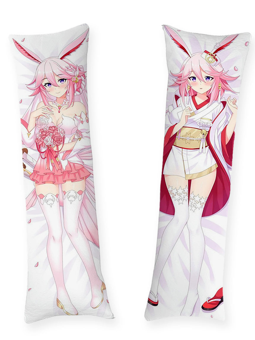Yae Sakura Trouwjurk en Kimono Dakimakura