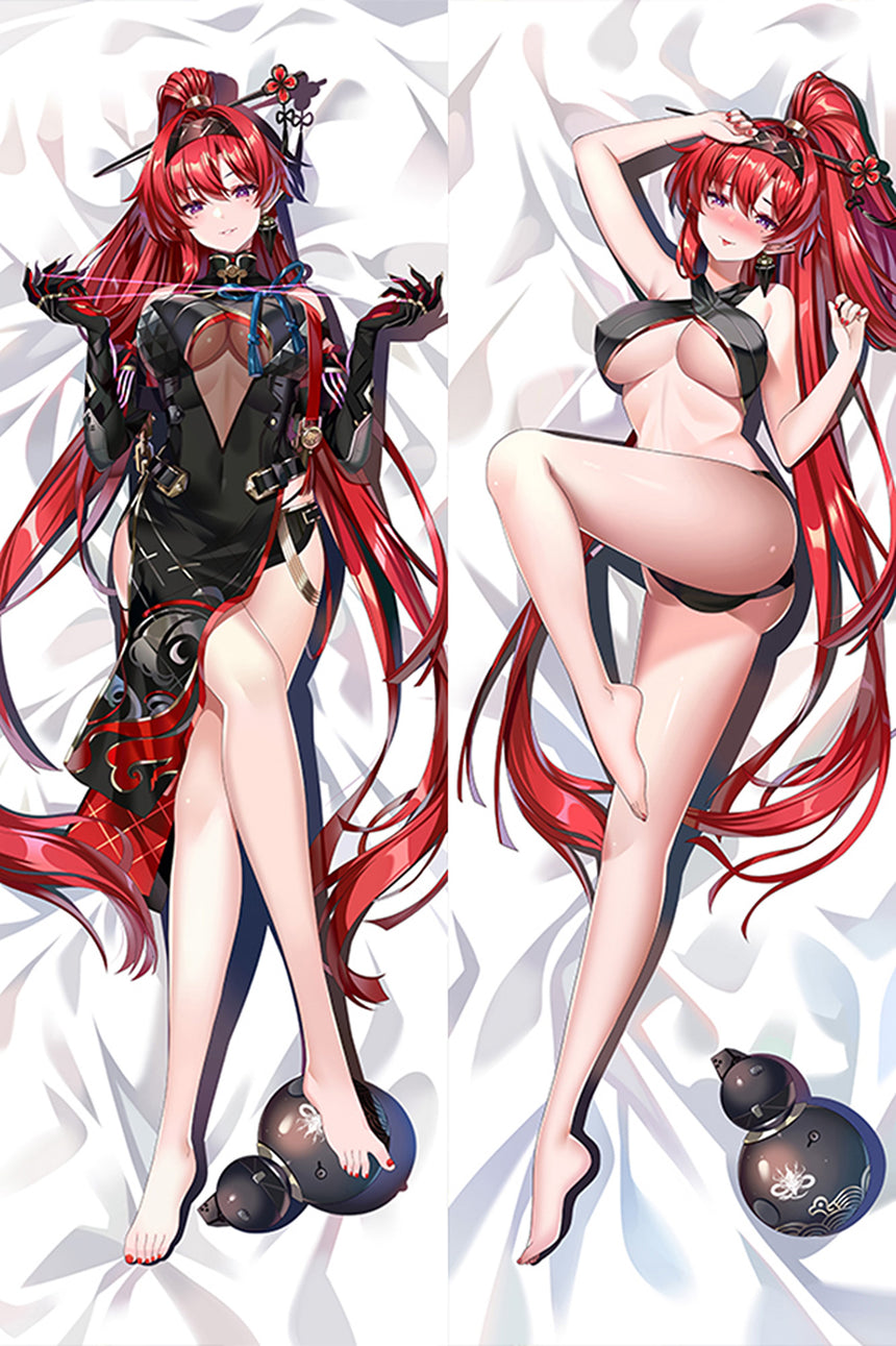 Yinlin Karmozijnrode Poppenspeler Dakimakura